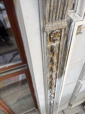2025 Plachého 6, Plzeň- rekonstrukce historické fasády včetně výroby ozdobných prvků