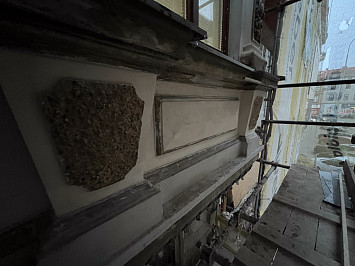 2025 Plachého 6, Plzeň- rekonstrukce historické fasády včetně výroby ozdobných prvků