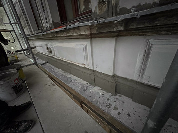 2025 Plachého 6, Plzeň- rekonstrukce historické fasády včetně výroby ozdobných prvků