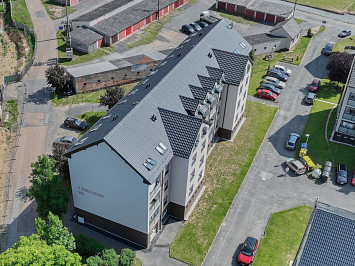 2024 BD U Sokolovny 560-561, Nepomuk. Kompletní revitalizace včetně střešního pláště.
