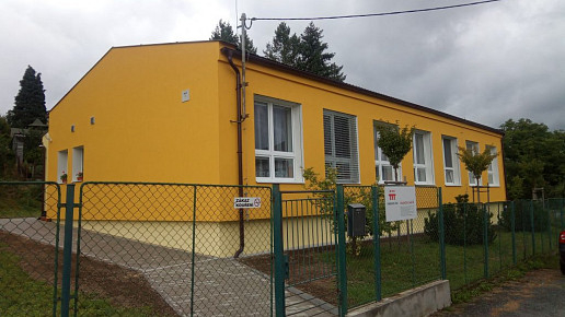 Zateplení fasády MŠ Nepomuk- Dvorec, 07-08/2021